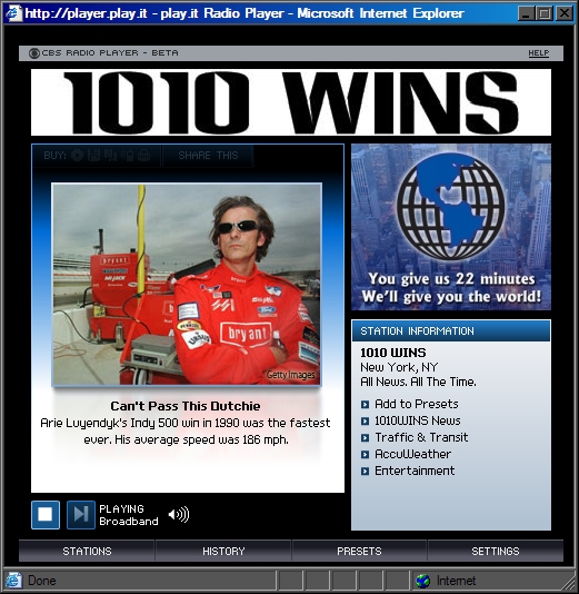 Pretty sure he passed but didnt inhale. The last thing you need when running over 230MPH is to be high.